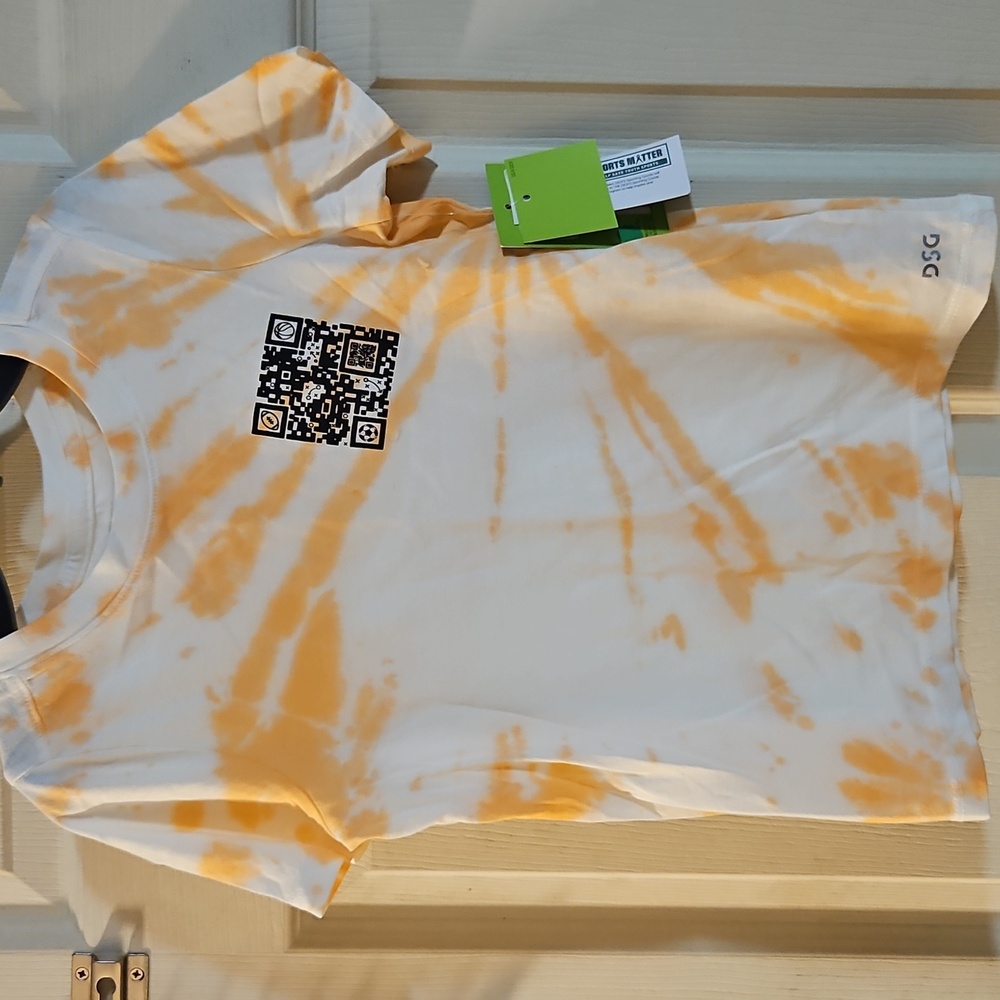 DSG Trend Short Sleeve Graphic T-Shirt: QR GRAPHIC: TIE DYE: NEW WITH TAGS: 2XS